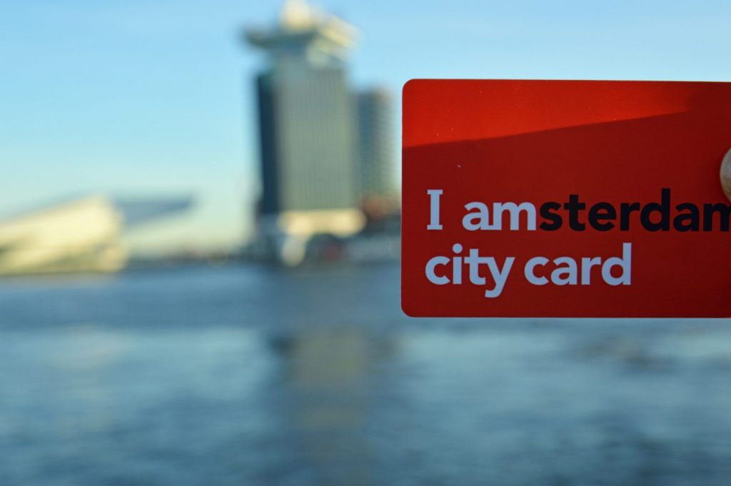 imagem de cartão I Amsterdam City Card.