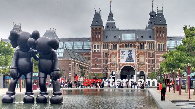 imagem do museu Rijksmuseum que veremos no passeio durante escala em Amsterdam