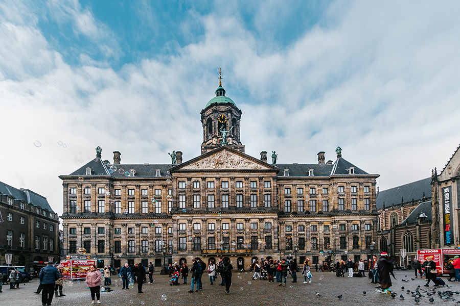 Imagem de praça dam em amsterdam para o passeio melhor de amsterdam