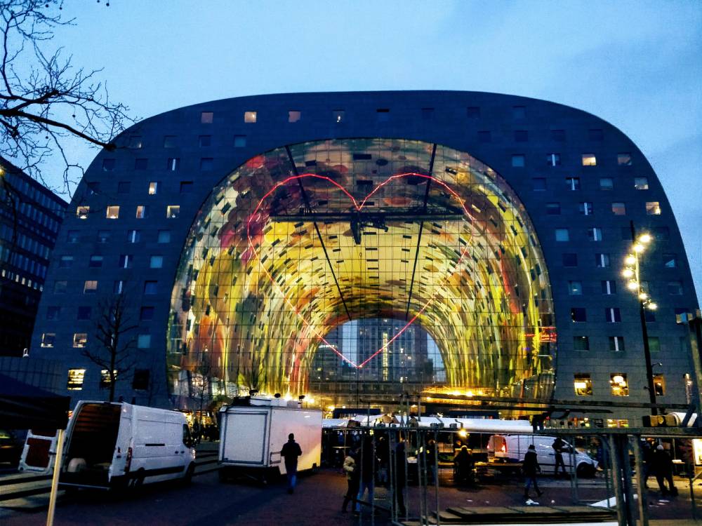 Imagem da Market Hall em Rotterdam