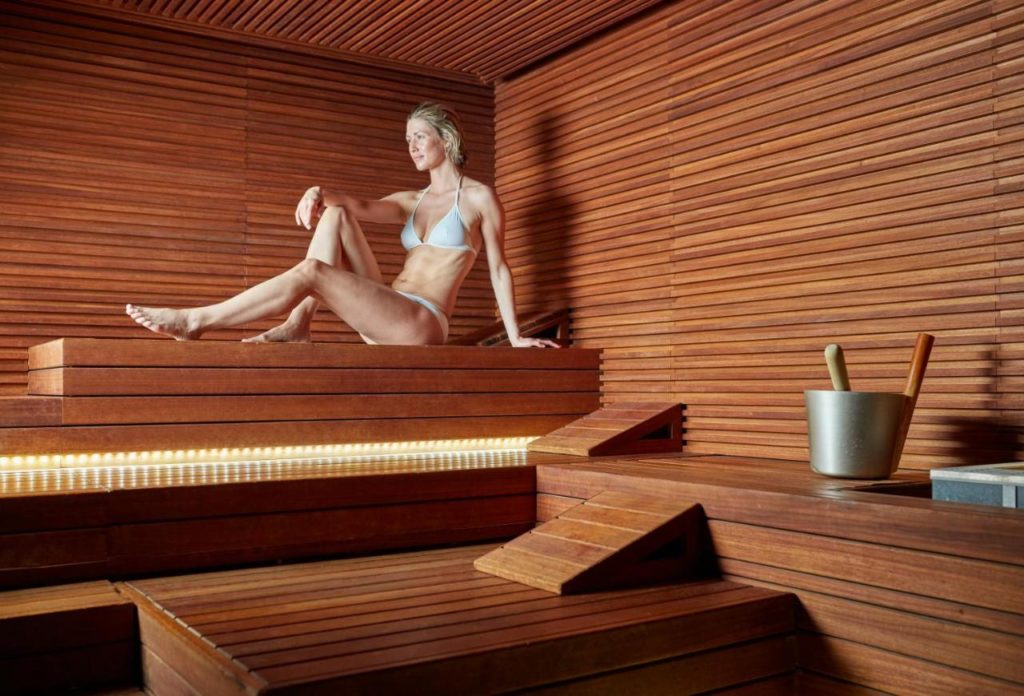 Imagem da sauna do hotel conervatorium
