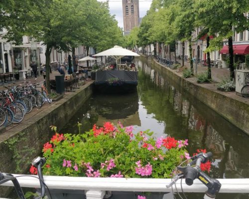 Imagem de paisagens a serem vistas com o passeio em Delft.